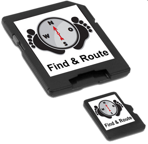 Erweitern Sie ihr GPS-Gerät mit Find&Route