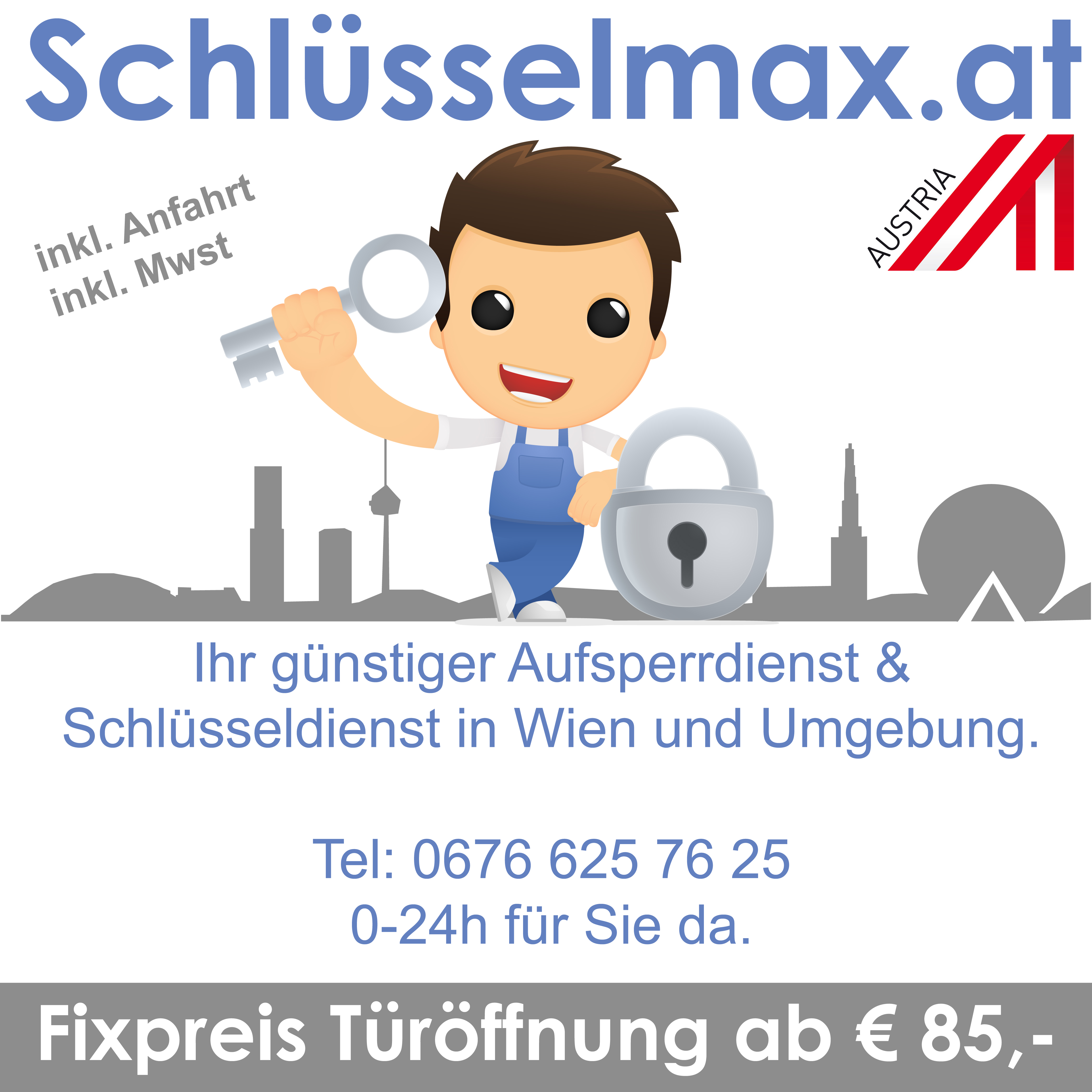 Schlüsselmax - Aufsperrdienst Wien