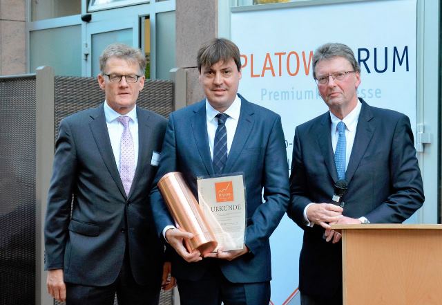 Preislverleihung Platow Immobilien Award an PROJECT