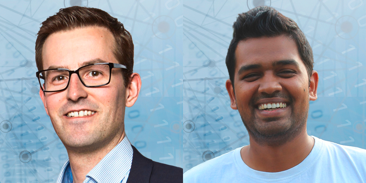 Michael Zoelzer und Anurag Rathor präsentieren ihre Startups auf dem carIT-Kongress 2016. Michael Zoelzer und Anurag Rathor präsentieren ihre Startups auf dem carIT-Kongress 2016.