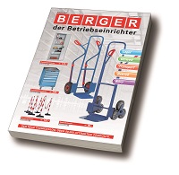 Das umfangreiche Produktangebot von BERGER der Betriebseinrichter im neuen Fachkatalog. Das umfangreiche Produktangebot von BERGER der Betriebseinrichter im neuen Fachkatalog.