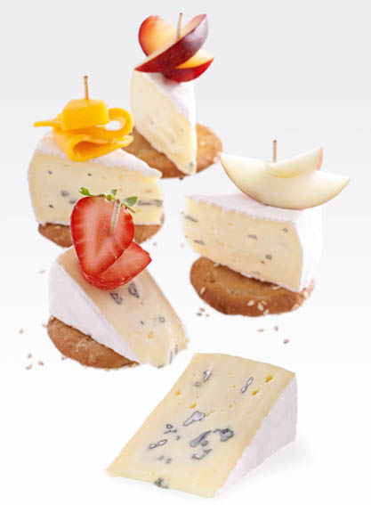 Obst ist für Käse ein hervorragender Begleiter. (Bildquelle: Bergader Privatkäserei) Obst ist für Käse ein hervorragender Begleiter. (Bildquelle: Bergader Privatkäserei)