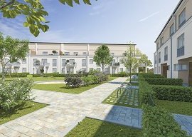 Wohnen im Grünen im Berliner Stadtteil Zehlendorf.
