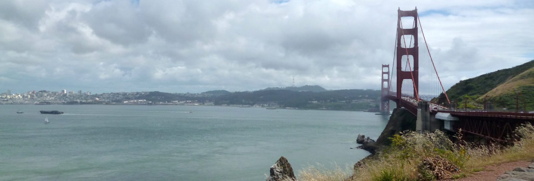 Das Wahrzeichen von San Francisco: die Golden Gate Bridge