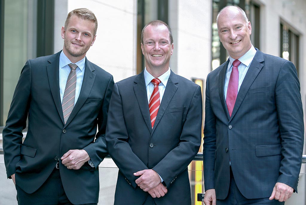 v.l.n.r.: C. Hänel (Schüllermann& Partner AG), A. Zimmermann (Audicon), A. Jürgens (Concunia Gm v.l.n.r.: C. Hänel (Schüllermann& Partner AG), A. Zimmermann (Audicon), A. Jürgens (Concunia Gm