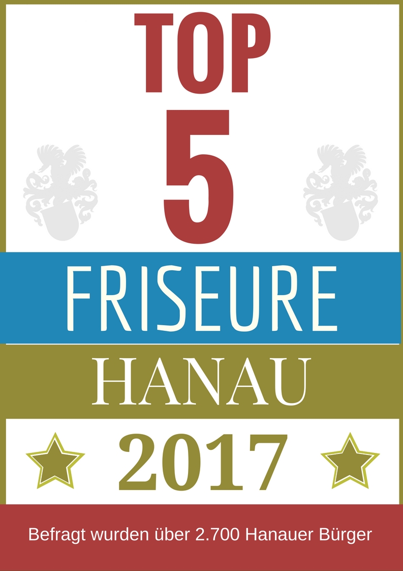 TOP 5 Hanauer Friseure 2017 TOP 5 Hanauer Friseure 2017