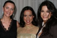 PR-Lady Brita Segger, Moderatorin Nandini Mitra, Schauspielerin Mariella Gräfin von Faber-Castell