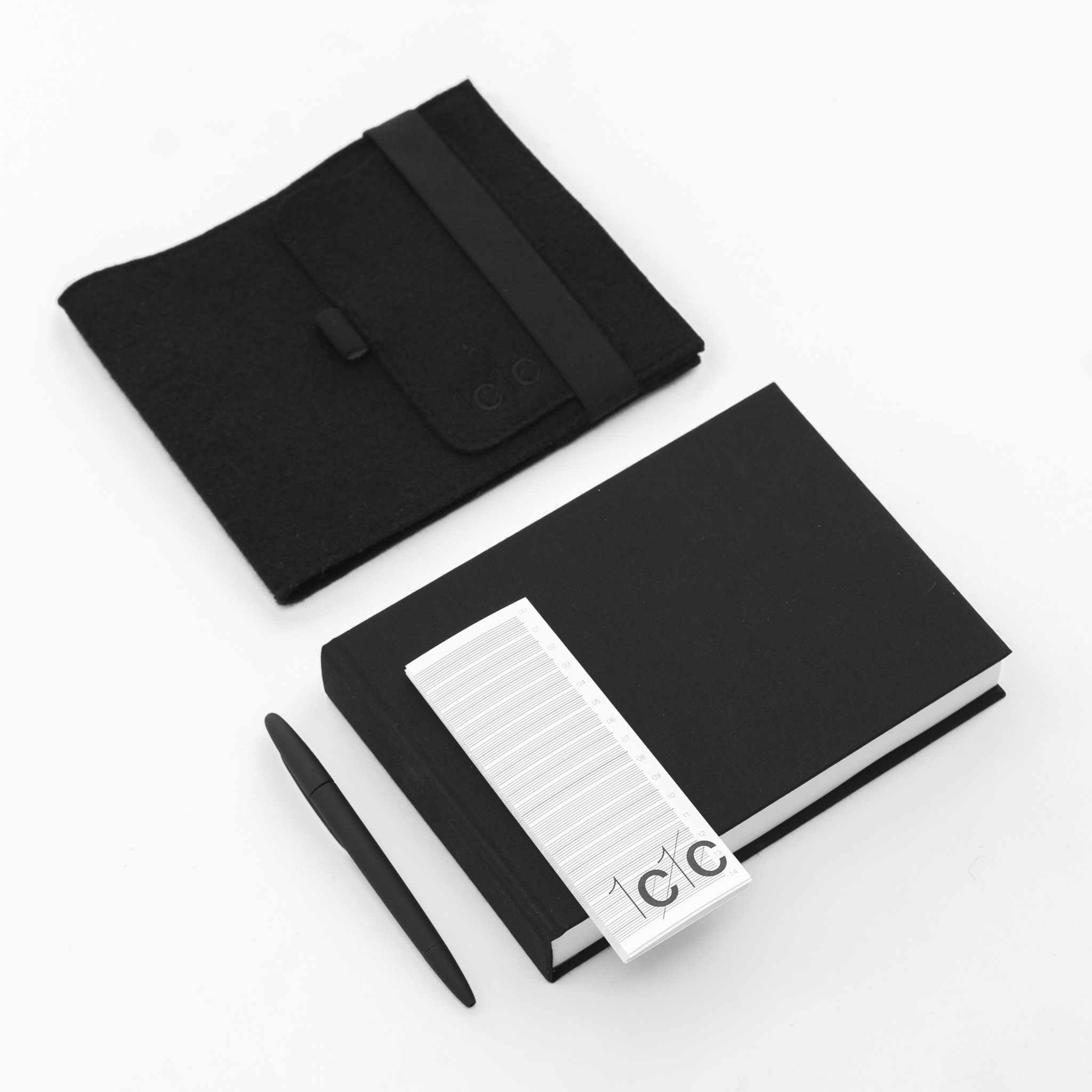 1c1c Buchkalender für 2017 mit hochwertigem Naturwollfilzumschlag und vielen Extras