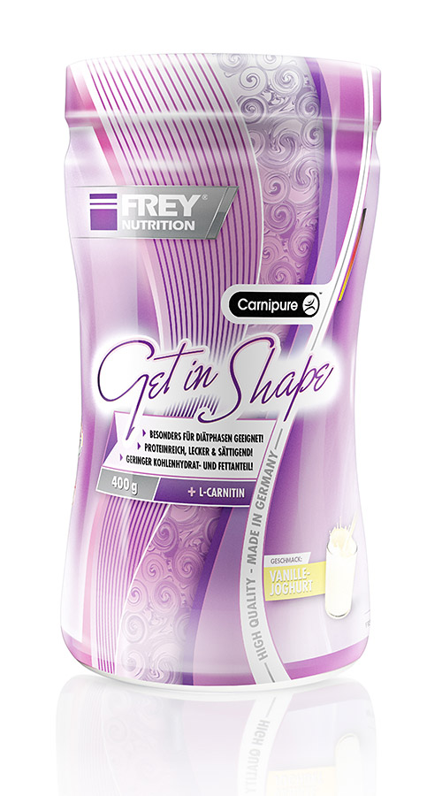 Jetzt neu von FREY Nutrition®: GET IN SHAPE Jetzt neu von FREY Nutrition®: GET IN SHAPE