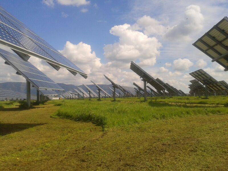 AREAM PV-Kraftwerk mit optimierter Energieerzeugung durch Nachführsystem