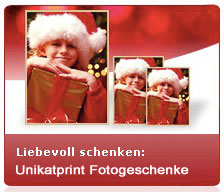 Unikatprint Fotogeschenke - die ideale Weihnachtsüberraschung