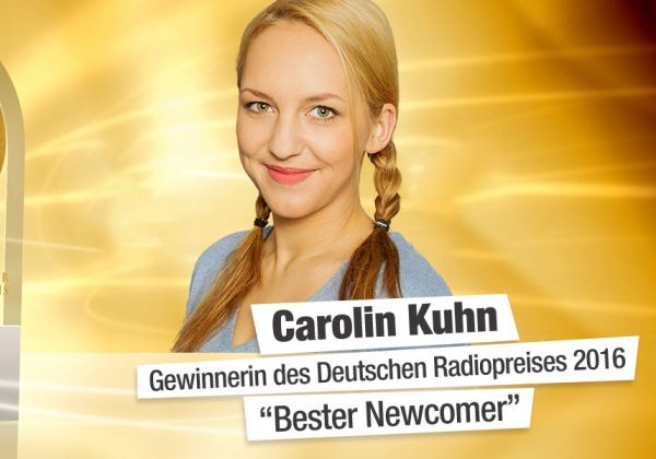 Carolin Kuhn, 105'5 Spreeradio Carolin Kuhn, 105'5 Spreeradio