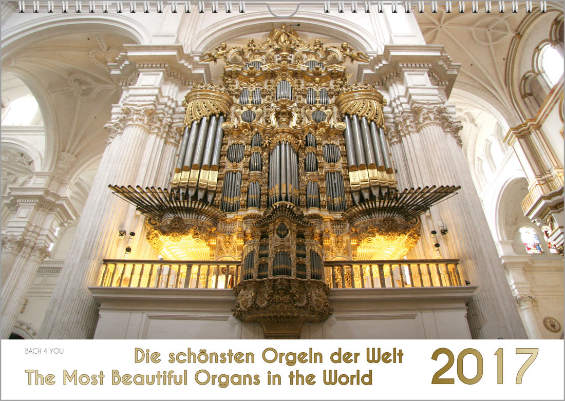 Der erste Orgelkalender 2016 / 2017. 25 weitere Orgelkalender sind bis 2042 geplant.