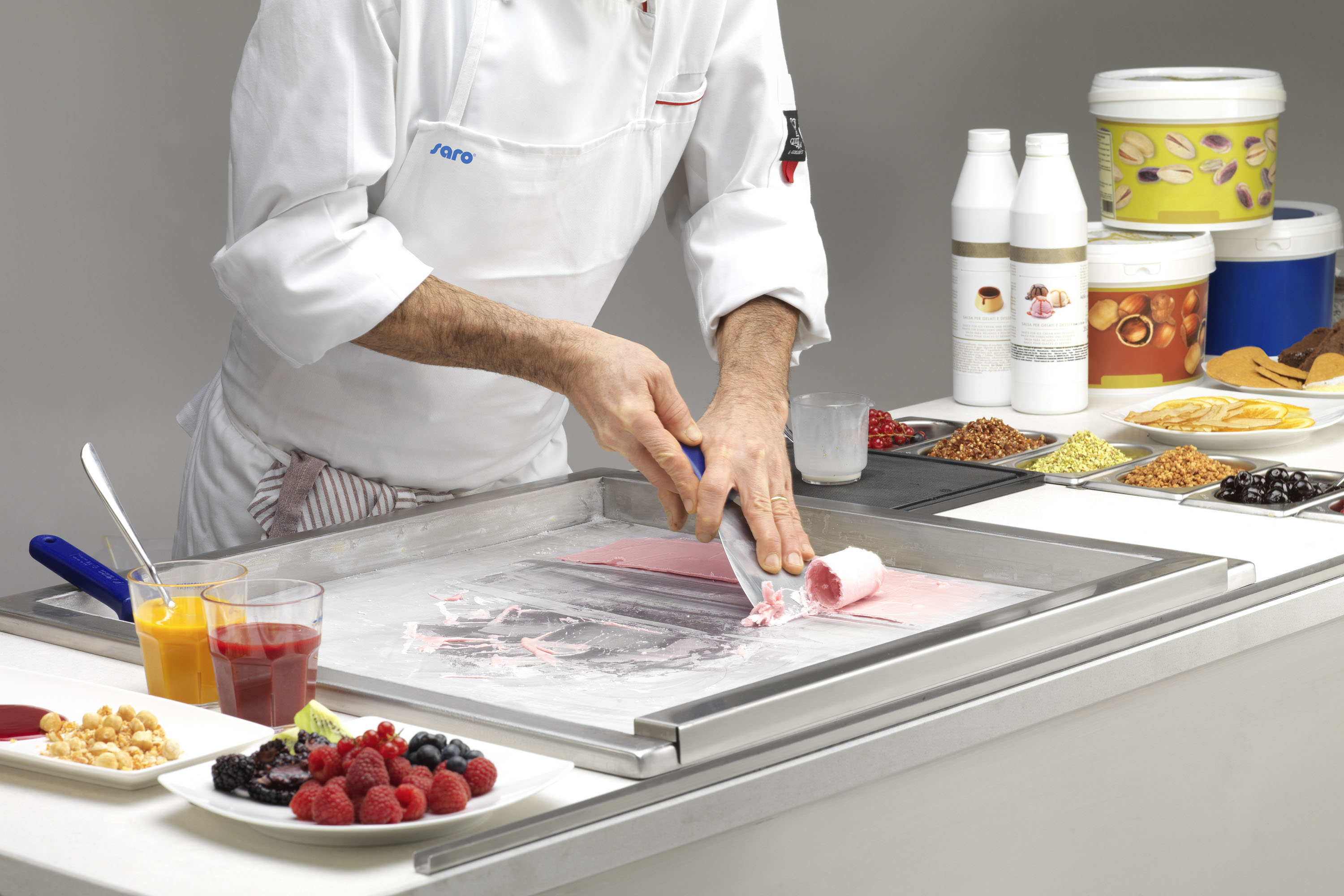 Tepp-Ice-Platte von Saro Gastro-Products: Eiskaltes Verlangen