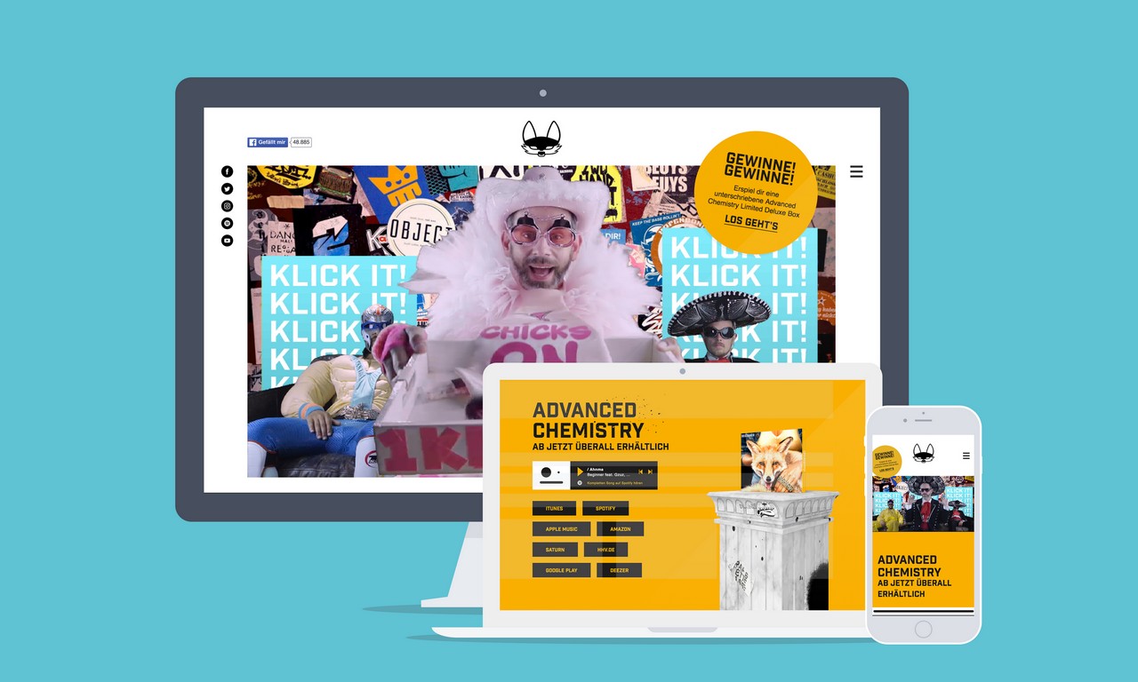 Beginner-Website (Bildquelle: @Dunckelfeld) Beginner-Website (Bildquelle: @Dunckelfeld)