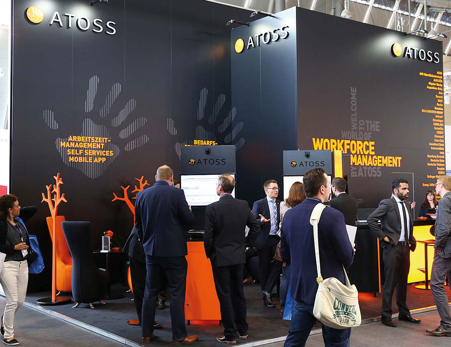 ATOSS auf der Zukunft Personal in Halle 3.2, Stand A.08 (Bildquelle: ATOSS) ATOSS auf der Zukunft Personal in Halle 3.2, Stand A.08 (Bildquelle: ATOSS)