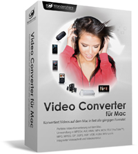 Videokonvertierung auf dem Mac - mit dem Wondershare Video Converter für Mac ganz einfach! Videokonvertierung auf dem Mac - mit dem Wondershare Video Converter für Mac ganz einfach!