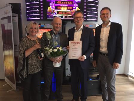 Ralph Büchel feiert Jubiläum bei BALLY WULFF Ralph Büchel feiert Jubiläum bei BALLY WULFF