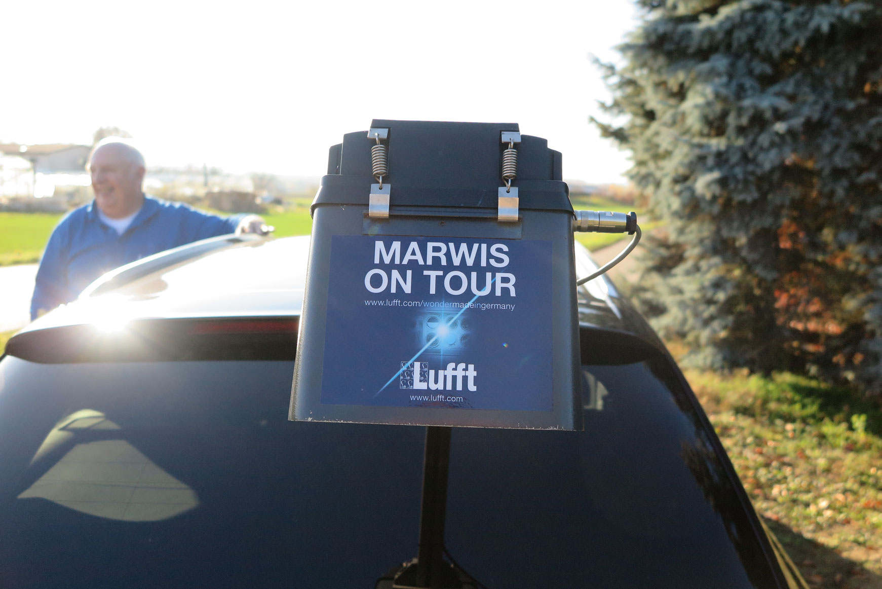 Mobiler Straßenwettersensor MARWIS von Lufft auf Deutschland-Tour Mobiler Straßenwettersensor MARWIS von Lufft auf Deutschland-Tour