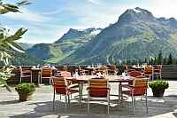 Berggrill Terrasse mit herrlicher Aussicht