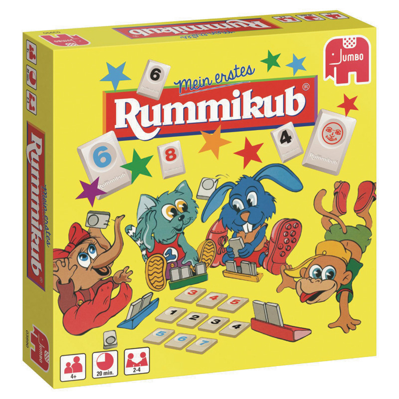 Mein erstes Rummikub von Jumbo - großer Spielspaß für kleine Spieler