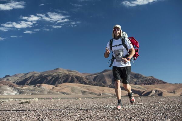 Chris Ley in der Wüste Atacama