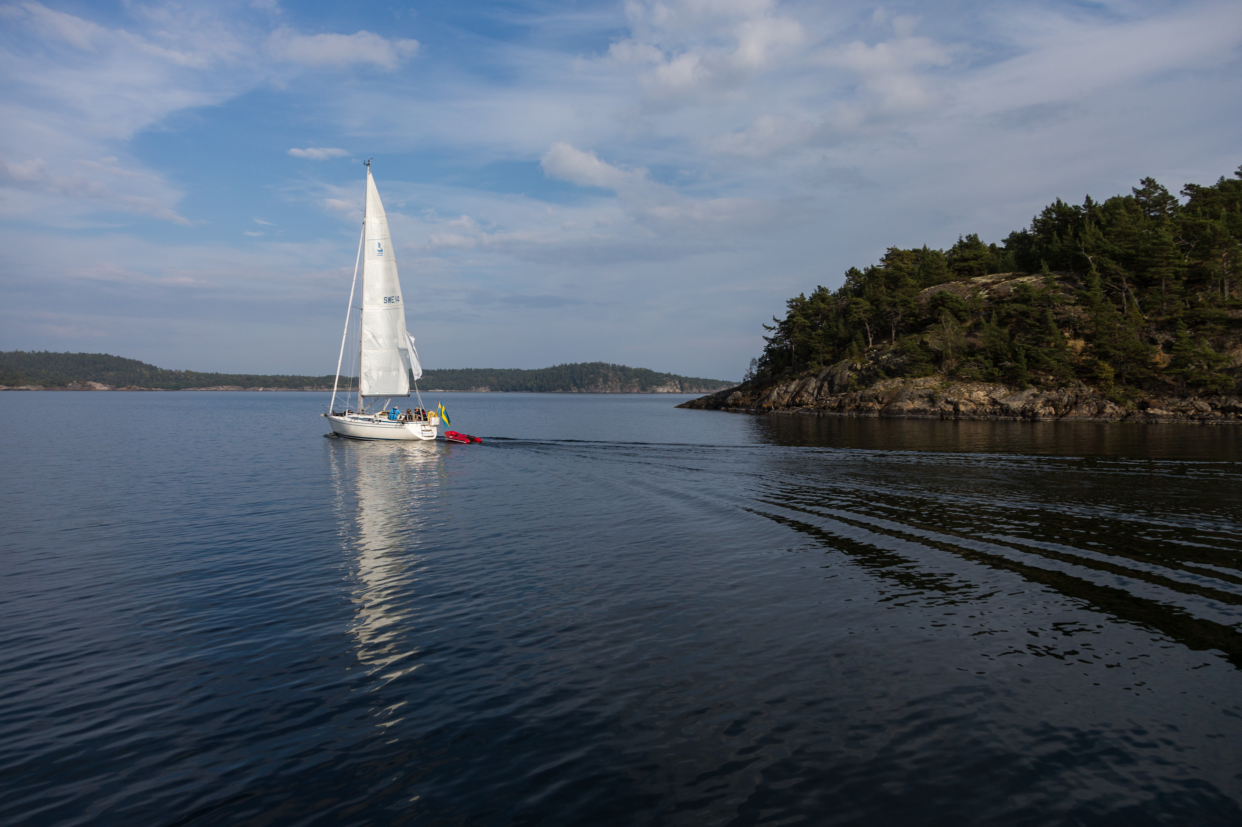 Segeln in den schwedischen Schären (Bildquelle: Henrik Trygg/imagebank.sweden.se)