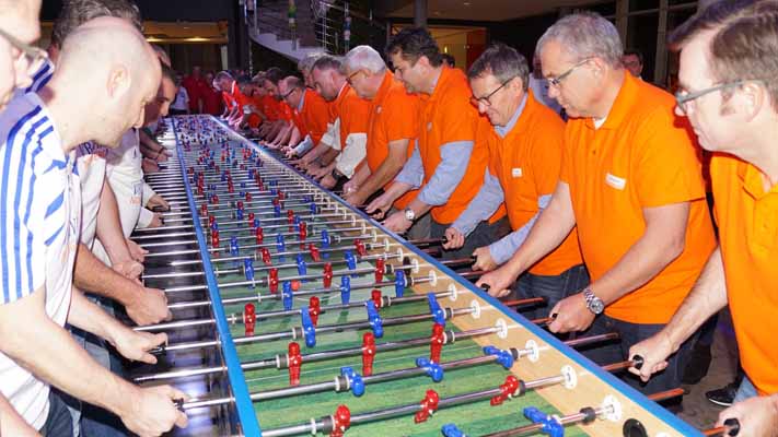 Die Anstrengung hat sich gelohnt – Team ORANGE konnte das Turnier gewinnen. (Bild:SMIC!)