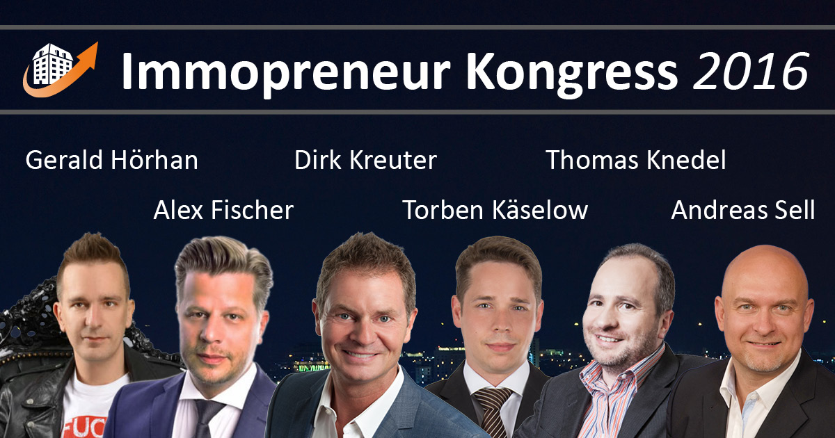 Speker des 1. Immopreneur-Kongress