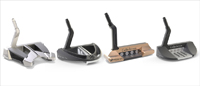 (FOTO:CALEDONIA) Die Caledonia Putter Viper, Full Mallet, Vidivici und Lineo (FOTO:CALEDONIA) Die Caledonia Putter Viper, Full Mallet, Vidivici und Lineo