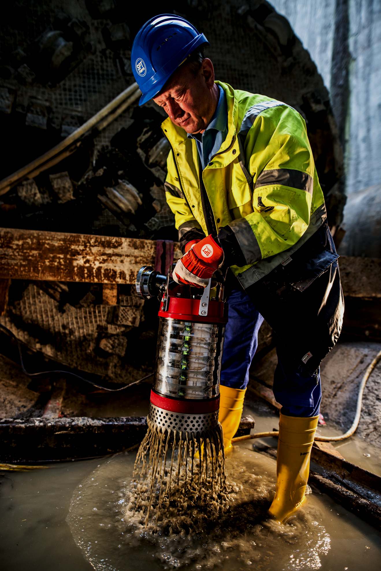 Pumpen der neuen P-Serie sind robust, trockenlaufsicher und vielseitig einsetzbar wie hier im Tunnel Pumpen der neuen P-Serie sind robust, trockenlaufsicher und vielseitig einsetzbar wie hier im Tunnel