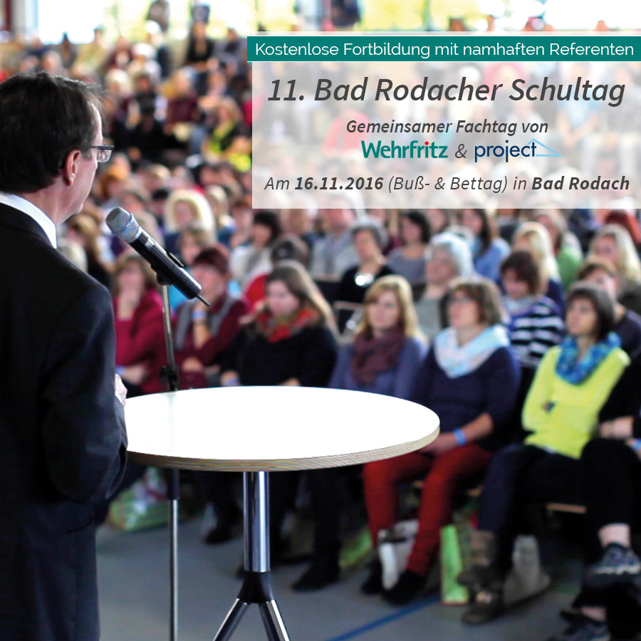 11. Bad Rodacher Schultag:?Schule der Zukunft?. 16. November 2016 (Buß- und Bettag) in Bad Rodach. 11. Bad Rodacher Schultag:?Schule der Zukunft?. 16. November 2016 (Buß- und Bettag) in Bad Rodach.