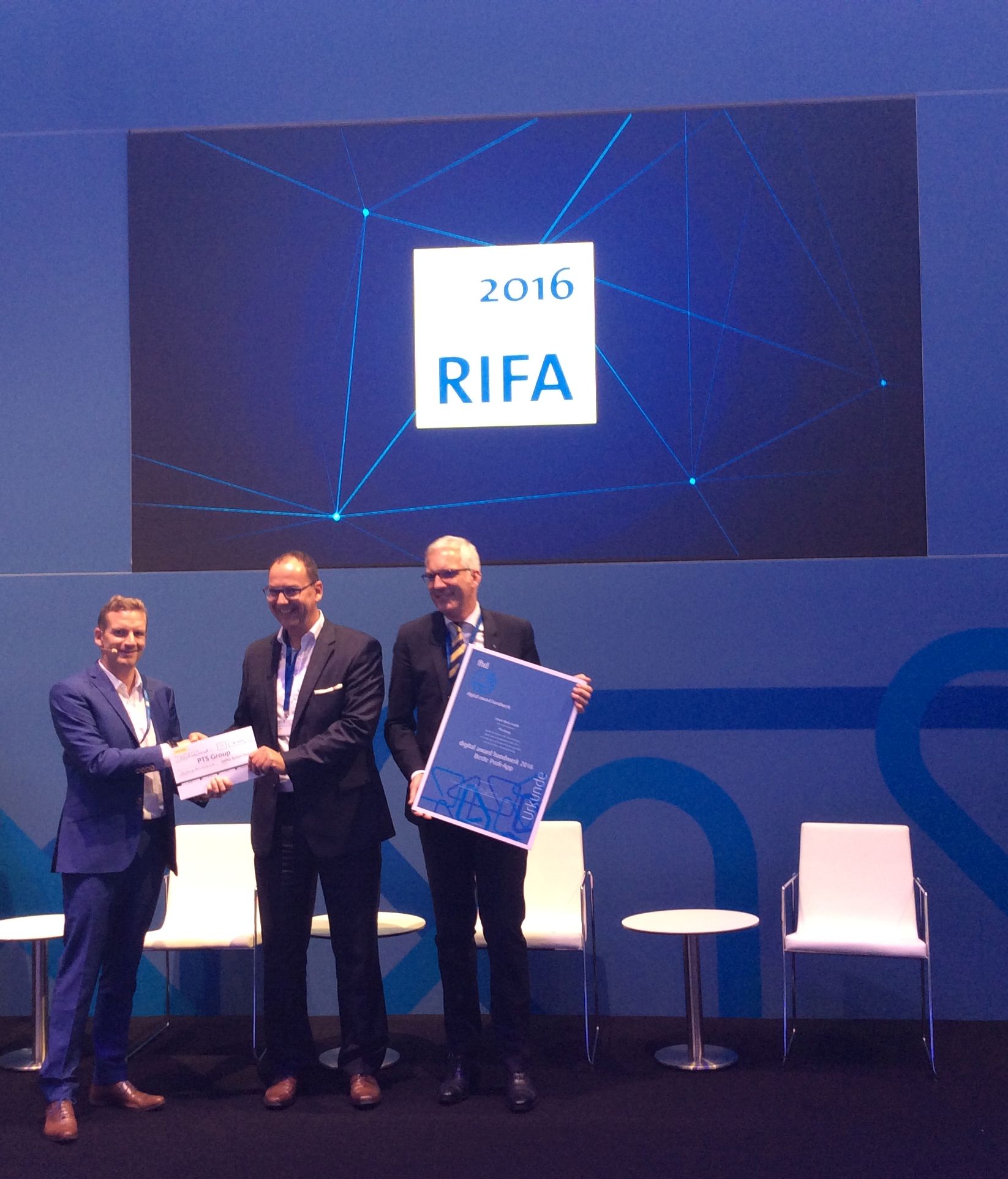 Verleihung des deutschlandweit ersten DIGITAL AWARD HANDWERK