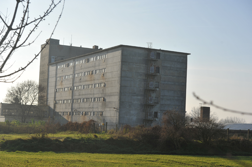 Fahrrad-Demo am 23.10.16 zum Schweinehochhaus nach Maasdorf.