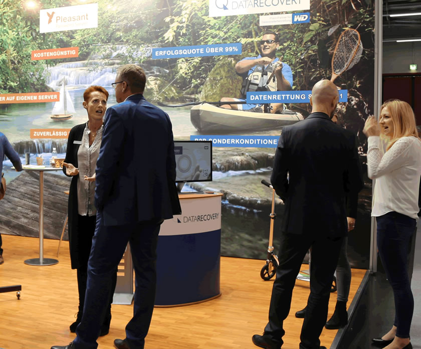 DATARECOVERY®Datenrettung in Nürnberg, it-sa 2016 DATARECOVERY®Datenrettung in Nürnberg, it-sa 2016