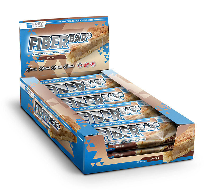 FIBER BAR® ab sofort auch in Apple Pie erhältlich FIBER BAR® ab sofort auch in Apple Pie erhältlich