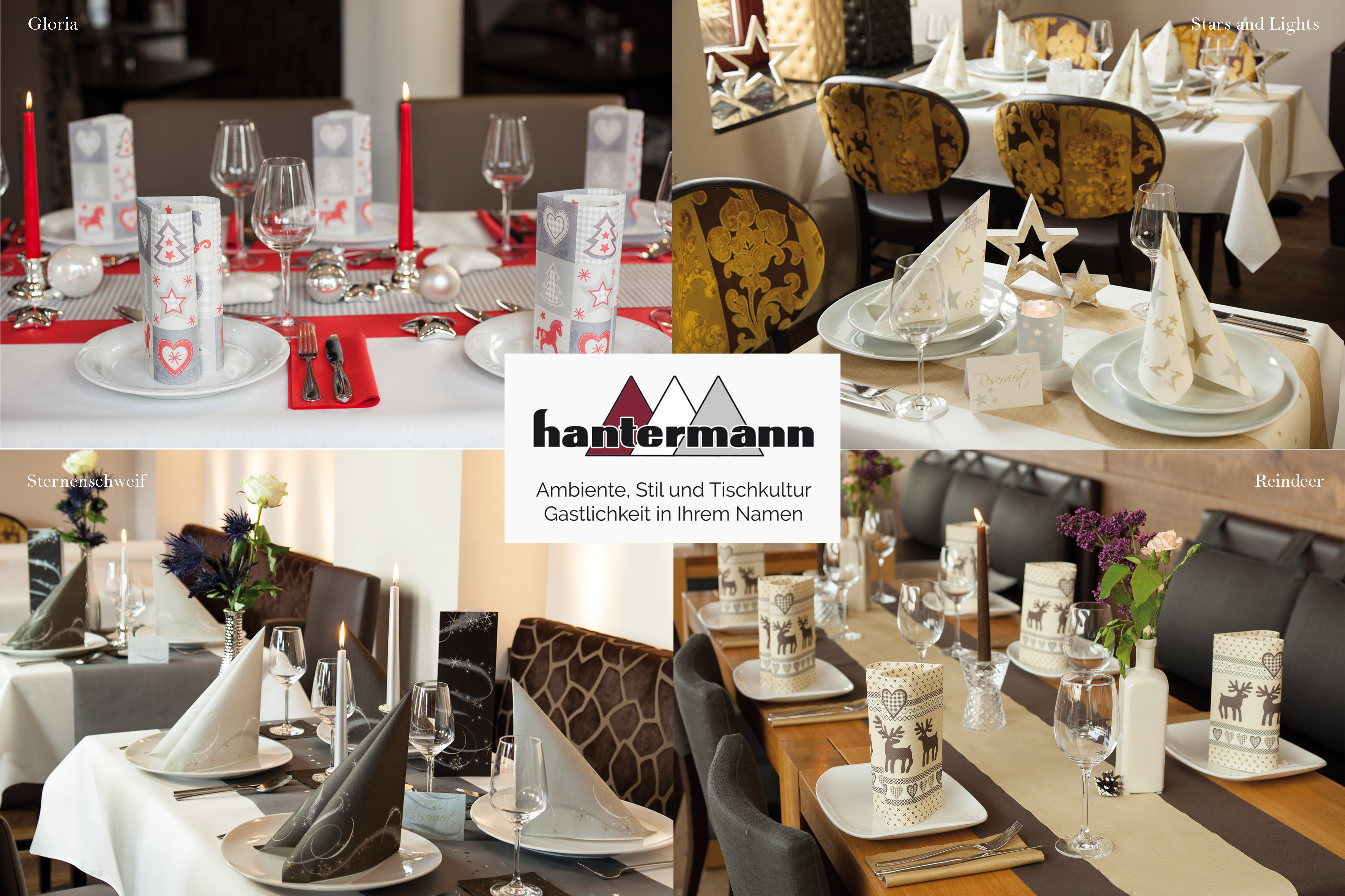 Collage Winter 2016 Neuheiten bei Hantermann Collage Winter 2016 Neuheiten bei Hantermann