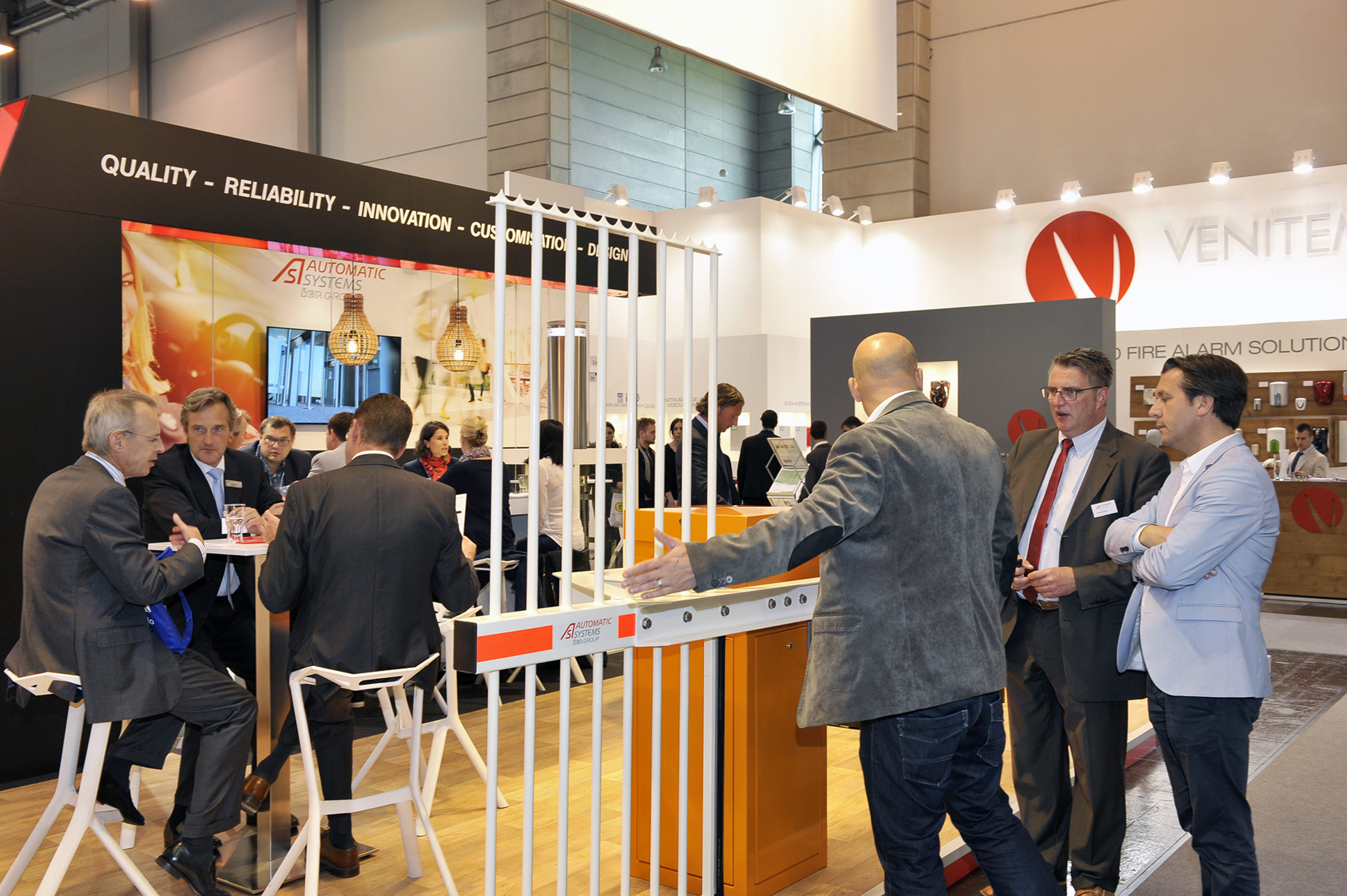 Der Stand war an allen Tagen gut besucht (Bildquelle: Klaus Schlitzer/Automatic Systems)