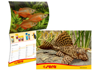 Jetzt erhältlich: der sera Kalender 2017. Foto: sera