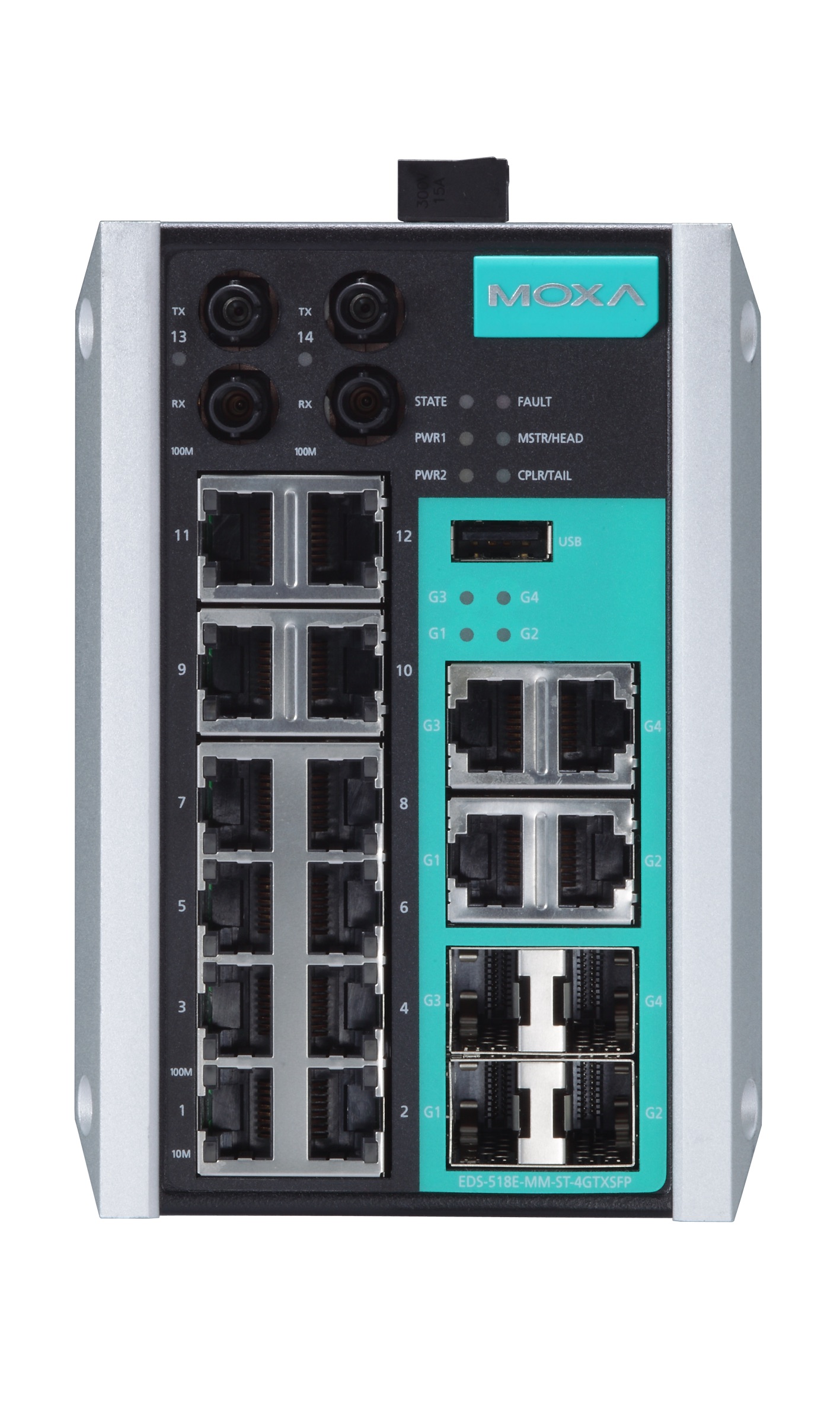 Moxas EDS-518E bietet Cybersecurity gemäßIEC 62443 Moxas EDS-518E bietet Cybersecurity gemäßIEC 62443