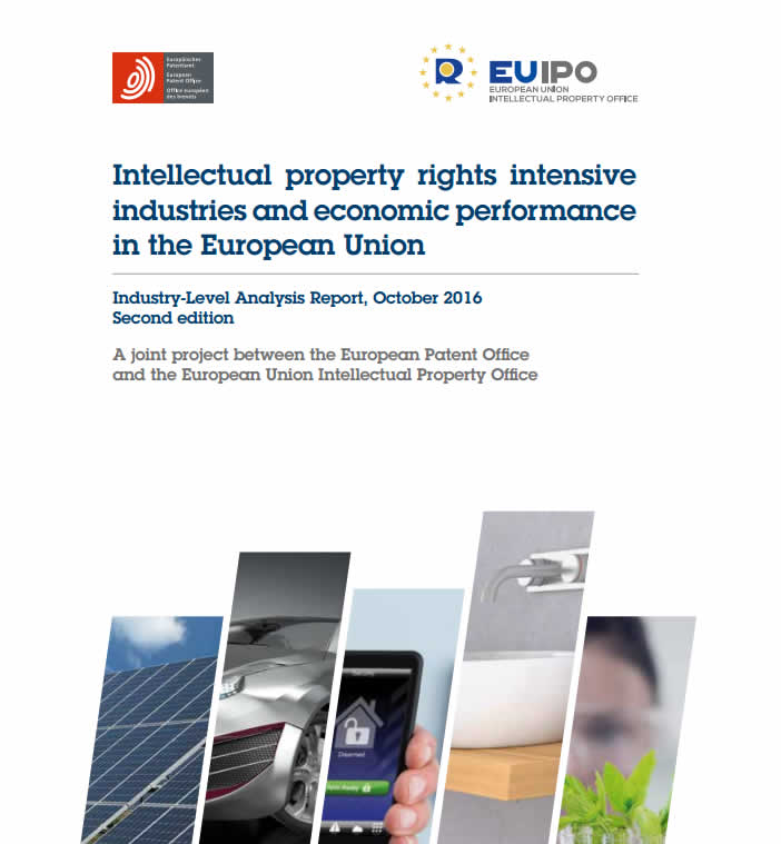 Intellectual property rights intensive industries and economic performance in the EU Intellectual property rights intensive industries and economic performance in the EU