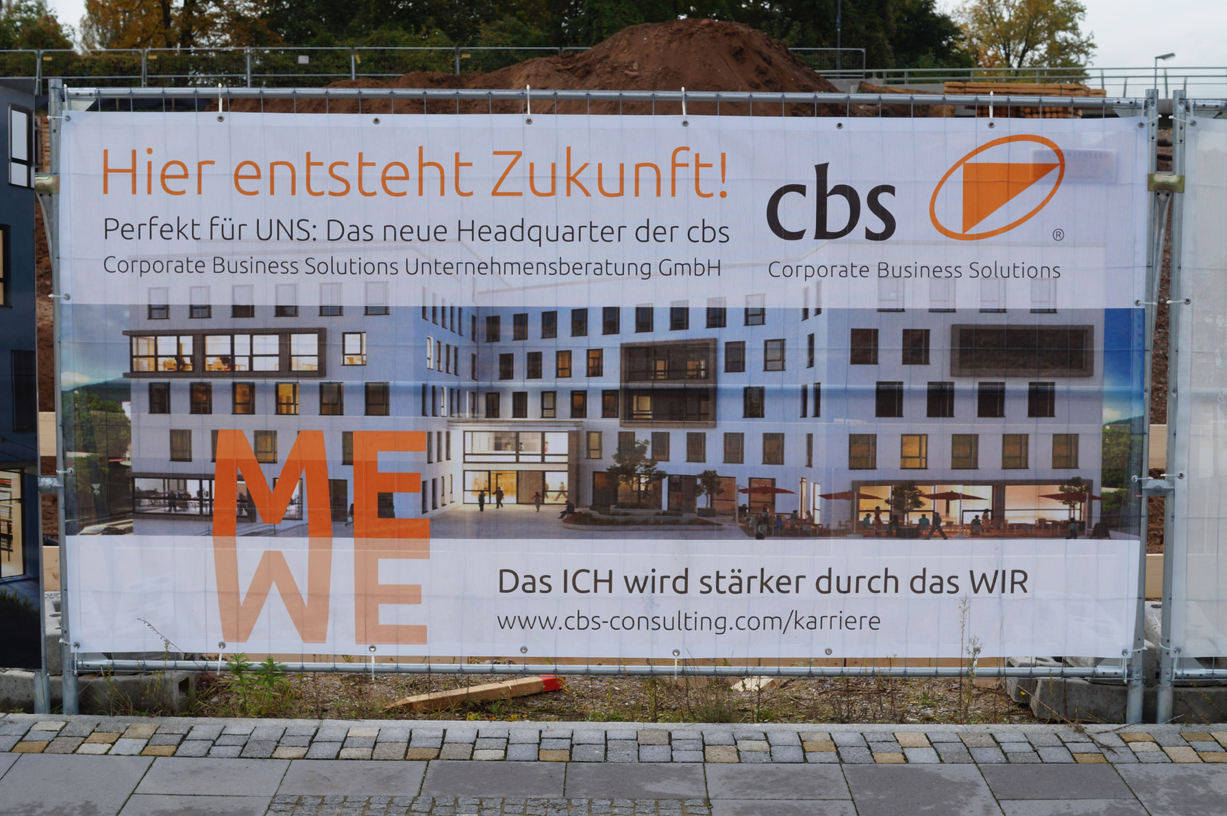 Am Stadttor Ost in der Heidelberger Bahnstadt entsteht die neue Firmenzentrale von cbs (Bildquelle: Am Stadttor Ost in der Heidelberger Bahnstadt entsteht die neue Firmenzentrale von cbs (Bildquelle: