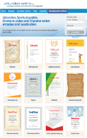 Redesign urkunden-online.de Redesign urkunden-online.de