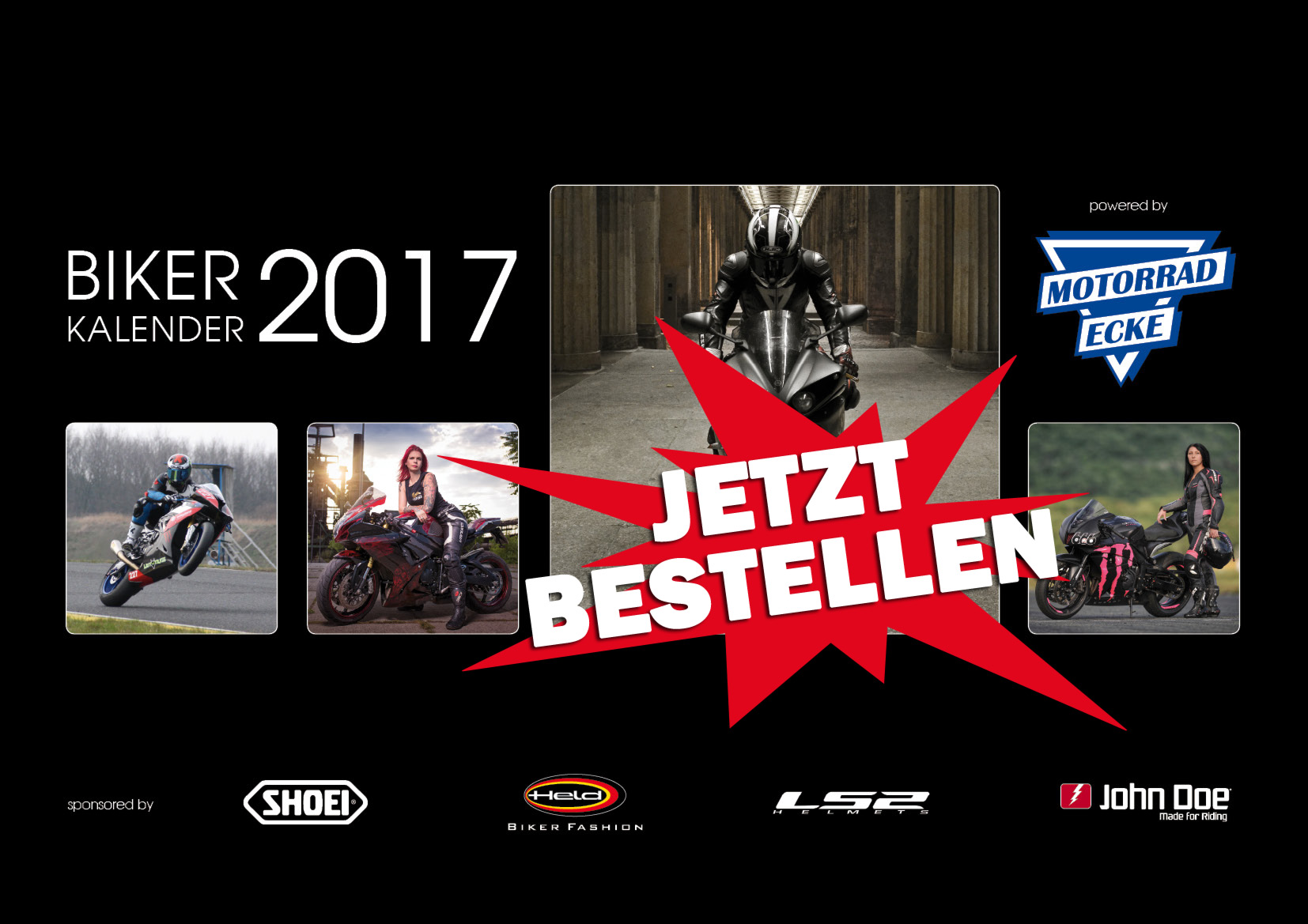 Titel des Bikerkalender 2017