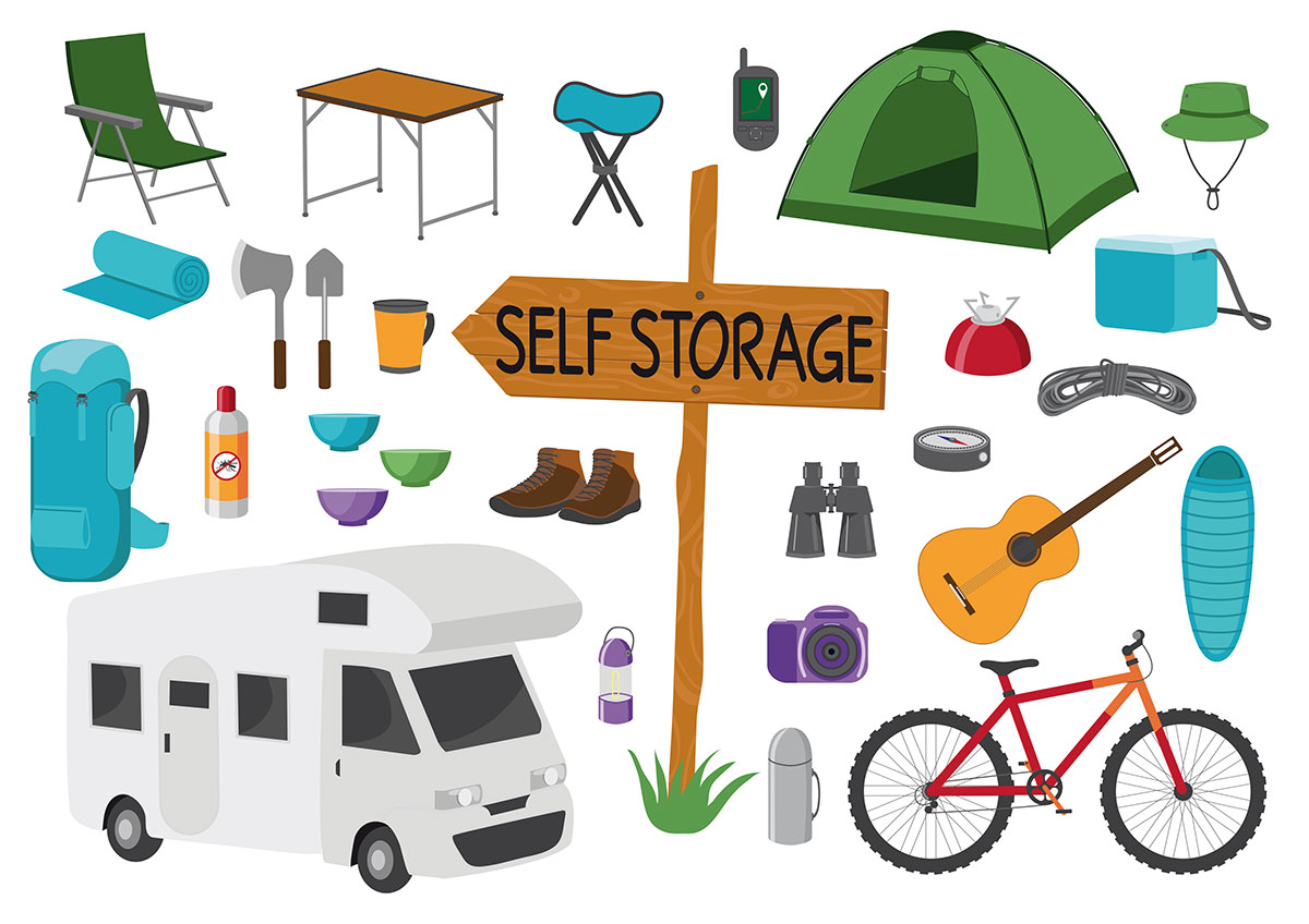 Campingausrüstungen lagern während der Wintermonate sicher in Self Storage Lagerräumen Campingausrüstungen lagern während der Wintermonate sicher in Self Storage Lagerräumen