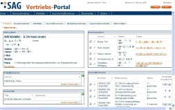 Umfassendes Kundenmanagement mit dem SAG-Vertriebs-Portal