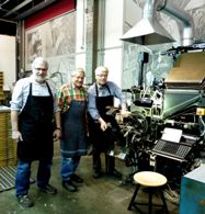 (© Foto: Christine Hartmann): Museum Industriekultur: Vorführungen in der historischen Druckerei