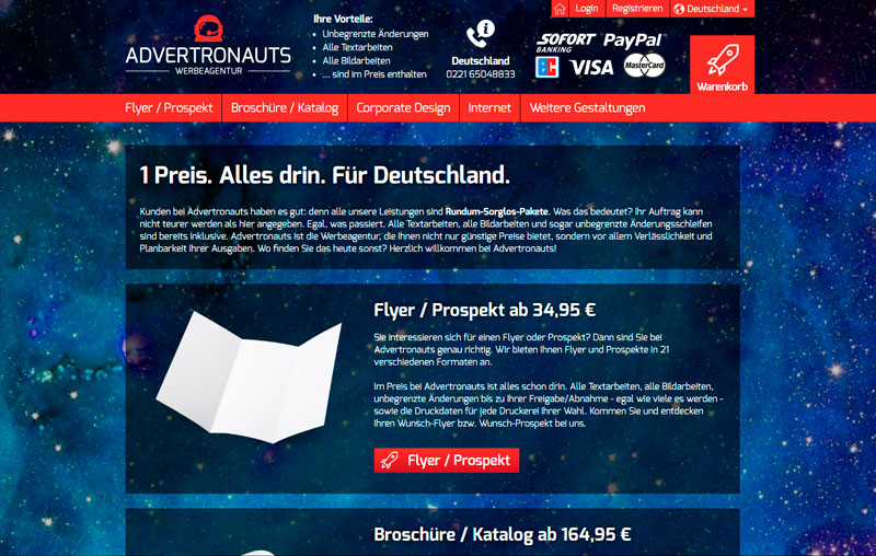 Werbeagentur Advertronauts Deutschland