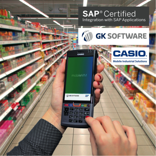 Mobiles Datenerfassungsgerät CASIO IT-G500