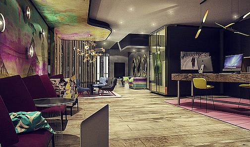 Lobby im Mercure Berlin Wittenbergplatz Lobby im Mercure Berlin Wittenbergplatz